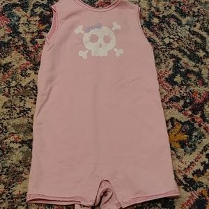 Skull outfit 6-9 months